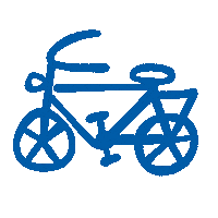 hameln-pyrmont bike rad sommer biking Sticker
