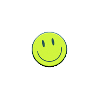 Happy Smiley Face Sticker