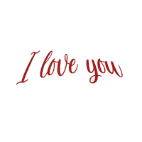 I Love You Sticker by Pingüina Lectora;