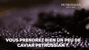 petrossian bravo question gourmet oui GIF