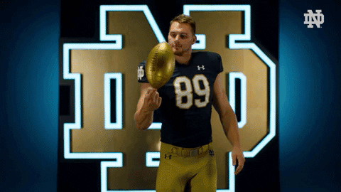 Ball Tricks GIF by Notre Dame Fighting Irish