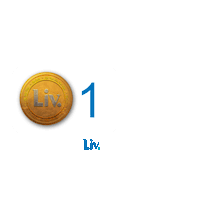 coins liv list Sticker by Liv