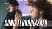 Scared Cover GIF by X Factor Italia
