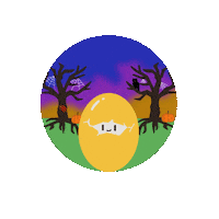 Spider Web Halloween Sticker by LioxFoundation