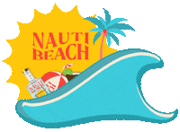 Summer Beach Sticker by Drink Nauti