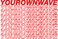 Yow Yourownwave Sticker by yowsurf