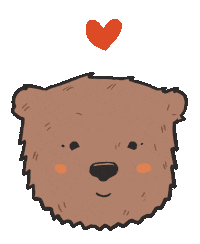 Blushing In Love Sticker by Rhiannon Kate