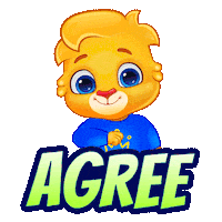 Hell Yeah Yes Sticker by Lucas and Friends by RV AppStudios