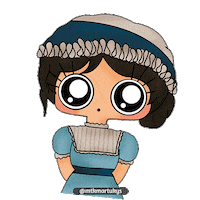 Jane Austen Feminist Sticker by mtkmartukys