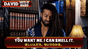 Smells Good You Want Me GIF by Tokyo Cowboys