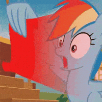 Shocked My Little Pony GIF