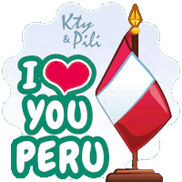 Peru Fiestaspatrias Sticker by Kty&Pili