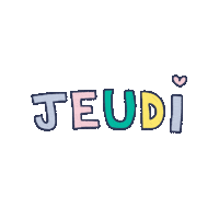 Week Thursday Sticker