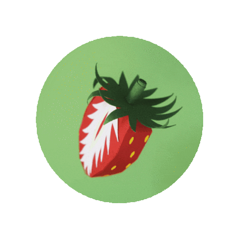 Strawberry Frutilla Sticker