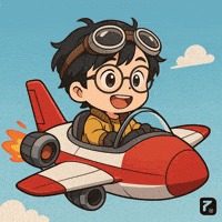 Fly Adventure GIF by Persona