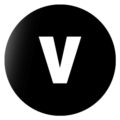 good vibes v Sticker