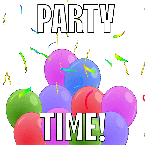 Happy Birthday Party Sticker by Pudgy Penguins