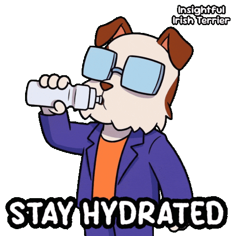 Stay Hydrated Drink Water Sticker by VeeFriends
