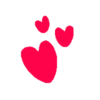 Gingerine love hearts corazon lupitapaletas Sticker
