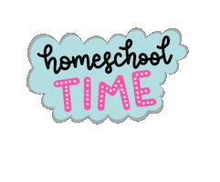 Distance Learning Homeschool Sticker