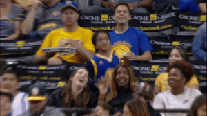 happy golden state warriors GIF by NBA