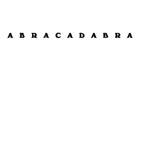 abracadabratv giphyupload magic abracadabra abracadabratv Sticker