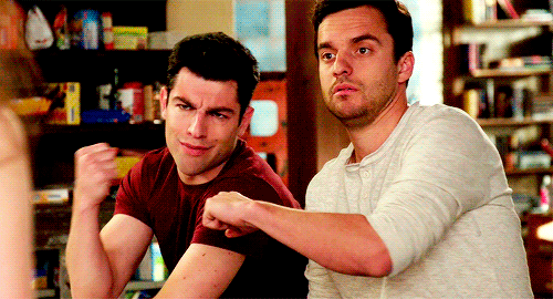 new girl yes GIF by Testing 1, 2, 3