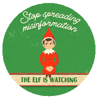 On The Shelf Christmas Sticker by INTO ACTION