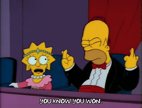 Speaking Season 3 GIF by The Simpsons