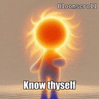 Self-Awareness Crystal GIF by Bloomscroll