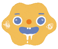 Drool Puffingmuffin Sticker by candice