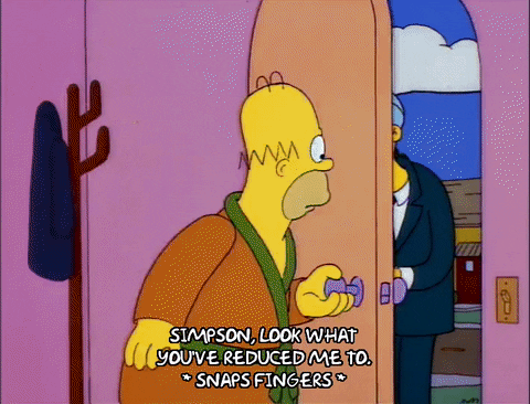 homer simpson waylan smithers GIF