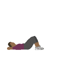 Workout Crunch Sticker by Expecting and Empowered