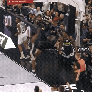 Basketball Dance W GIF by Basketball Club Partizan