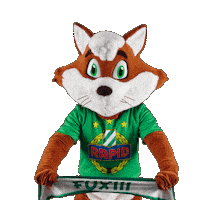 Rapid Wien Fuchs Sticker by SK Rapid
