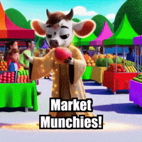Farmers Market Fruit GIF by Moosiahzen