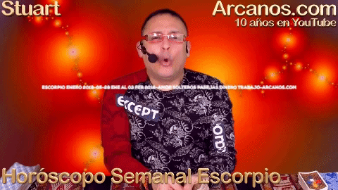 horoscopo semanal escorpio enero 2018 amor GIF by Horoscopo de Los Arcanos