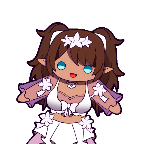 Jump Chibi Sticker
