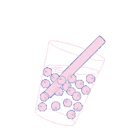 Boba Sticker by MelbourneCentral