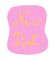 New Post Nouveau Sticker