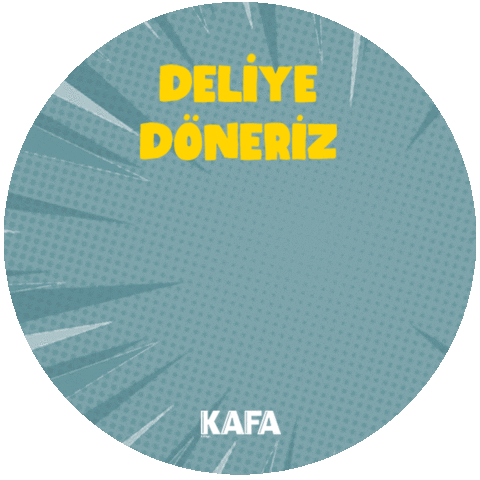 Deli Geri Sticker by KAFA Dergi
