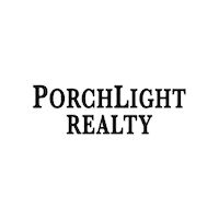 porchlightrealty real estate realtor plr porchlight Sticker