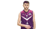 shoulders dust off Sticker by Loughborough Basketball