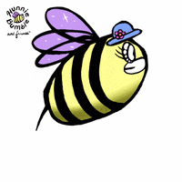 Happy Day Smile GIF by Hunnie the Bee