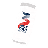 Sticker by Three Fold Hard Seltzer