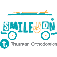 Bus Smile Sticker by Thurman Orthodontics