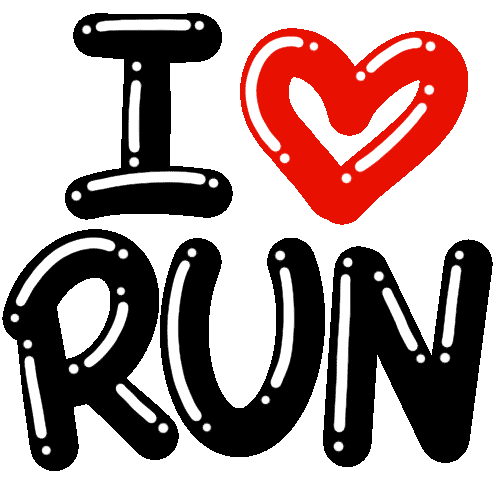 Run Running Sticker