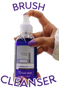 KlassVough roxinho klassvough brushcleanser Sticker