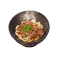 gotoshoyu food noodle udon 食べ物 Sticker