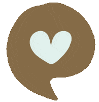 Heart Sticker by Fer Almeida Designer